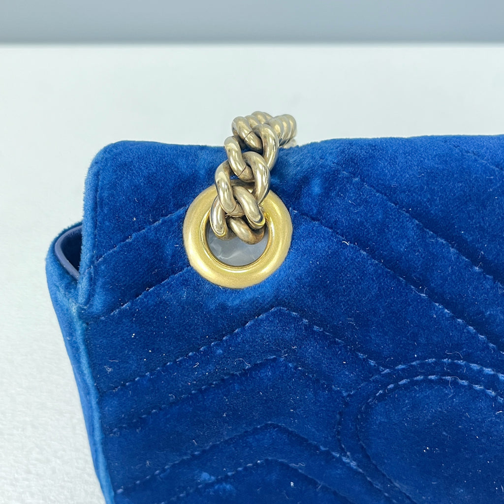 Gucci Velvet Blue 443497-K4D2T-4511