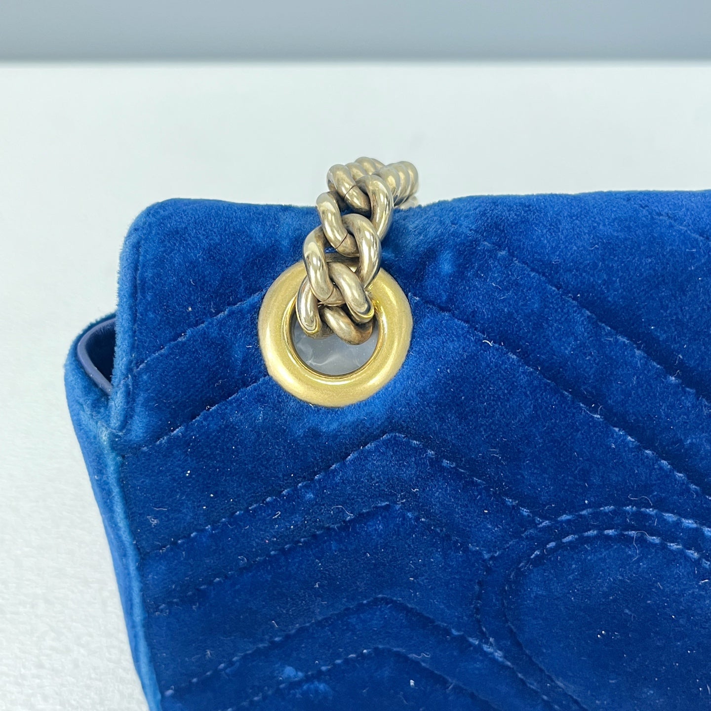 Gucci Velvet Blue 443497-K4D2T-4511