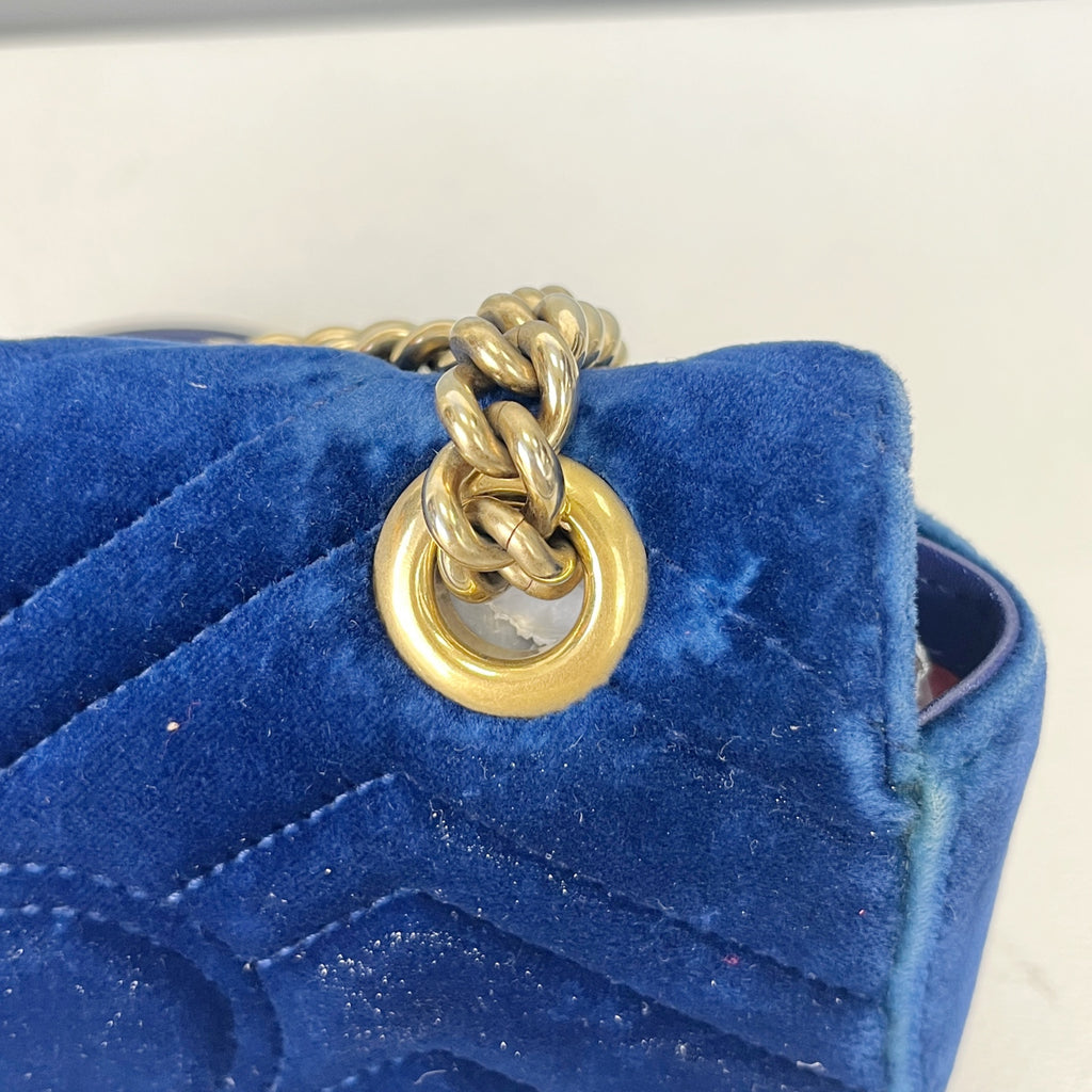 Gucci Velvet Blue 443497-K4D2T-4511