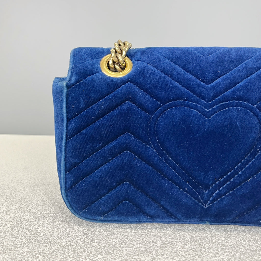 Gucci Velvet Blue 443497-K4D2T-4511