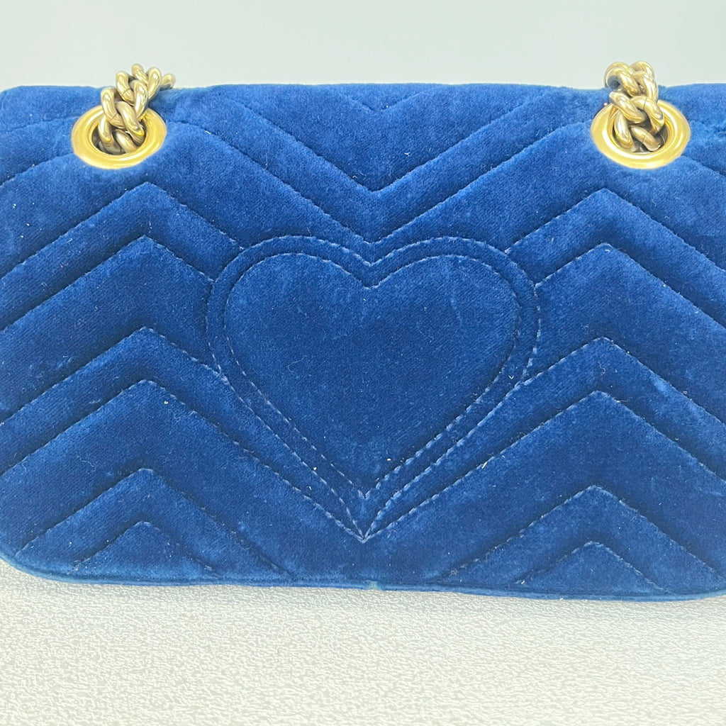 Gucci Velvet Blue 443497-K4D2T-4511