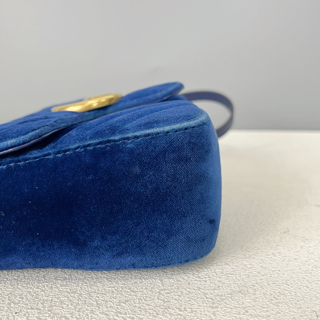 Gucci Velvet Blue 443497-K4D2T-4511