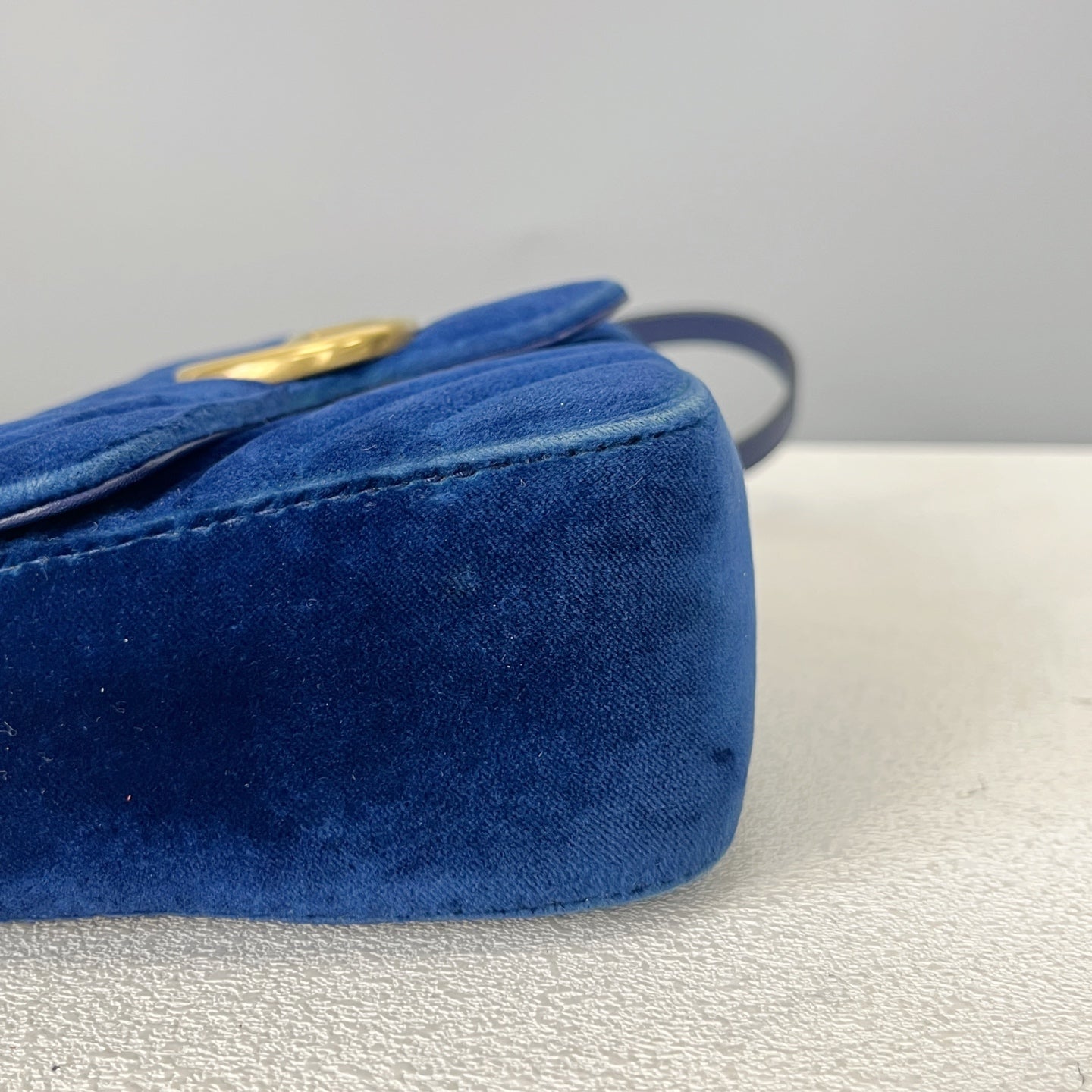 Gucci Velvet Blue 443497-K4D2T-4511