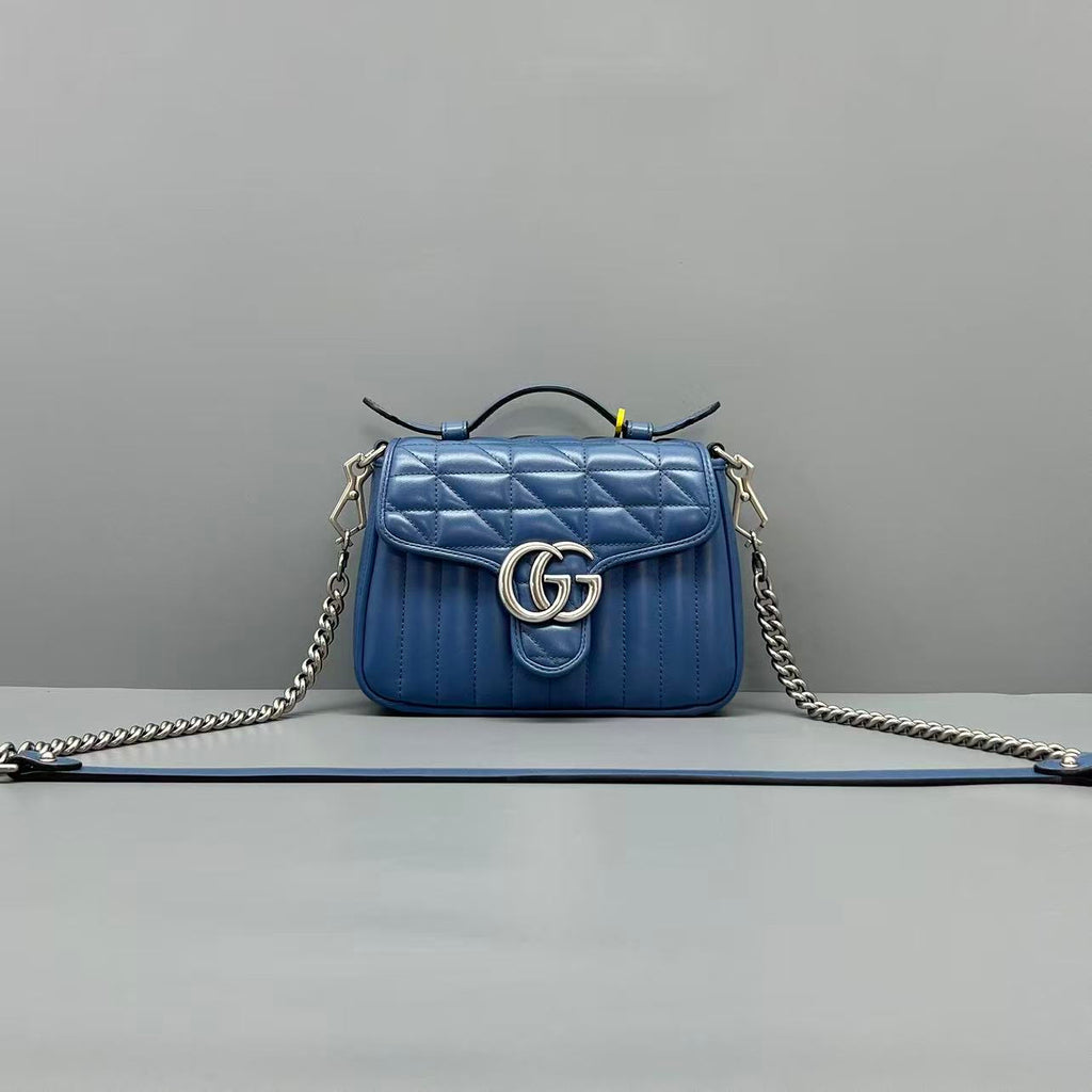 Gucci Blue Messenger Bag