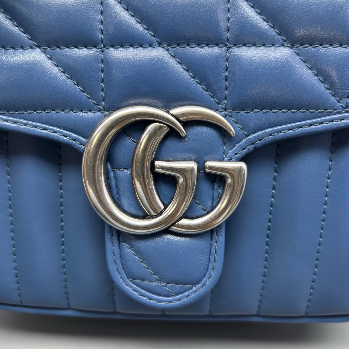 Gucci Blue Messenger Bag