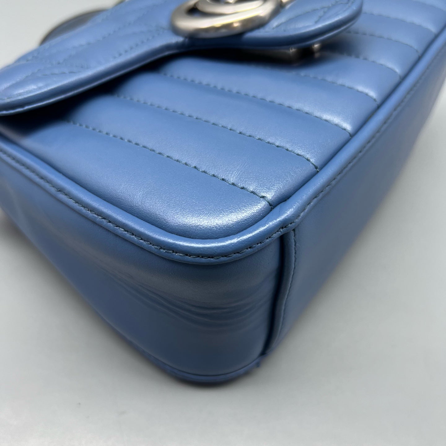 Gucci Blue Messenger Bag
