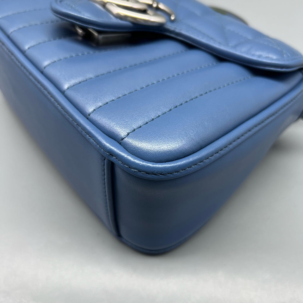 Gucci Blue Messenger Bag