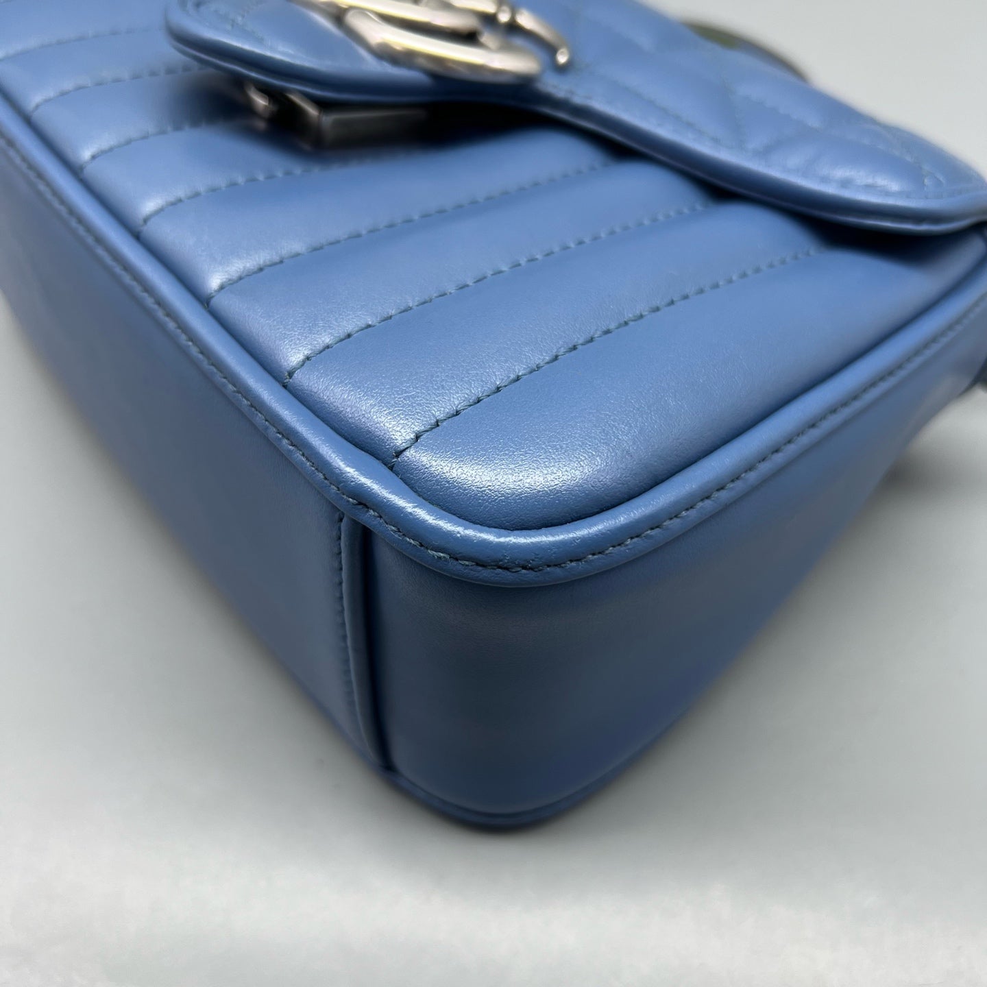 Gucci Blue Messenger Bag