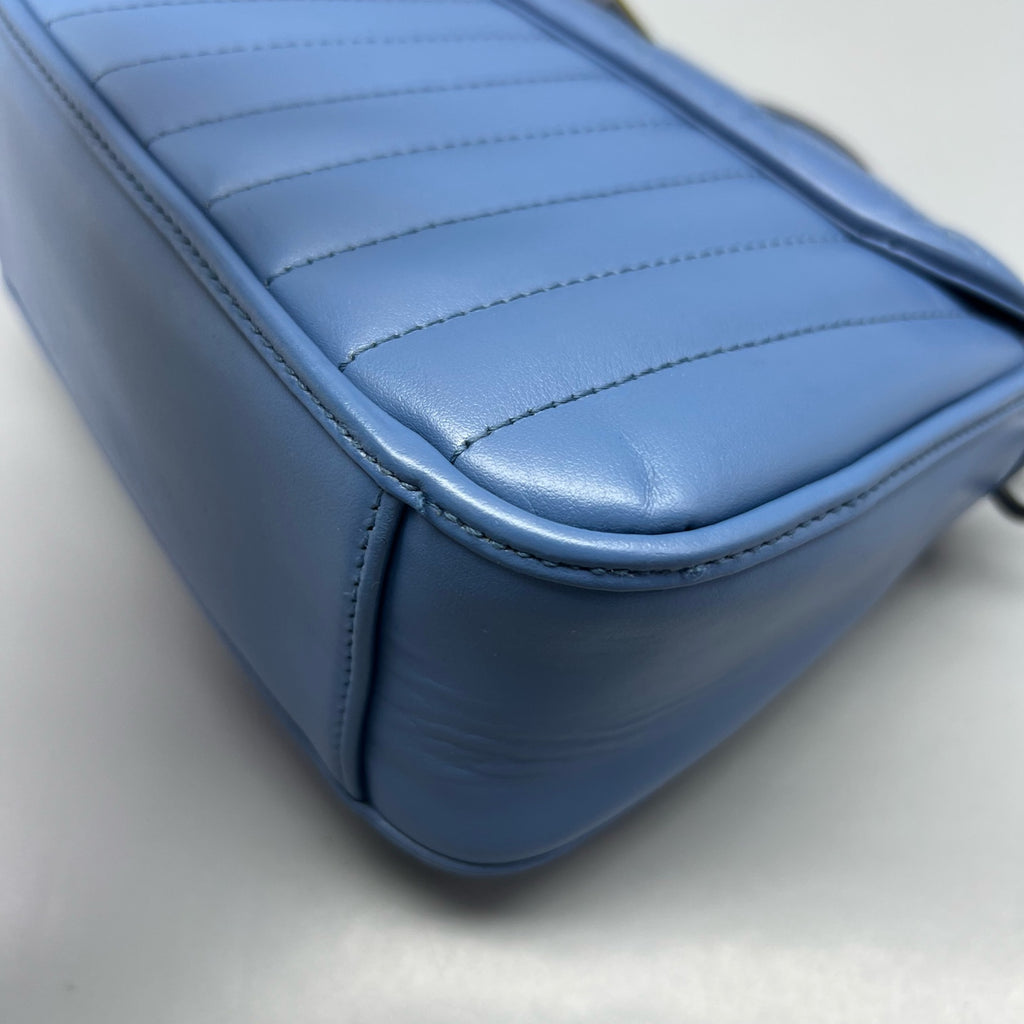 Gucci Blue Messenger Bag