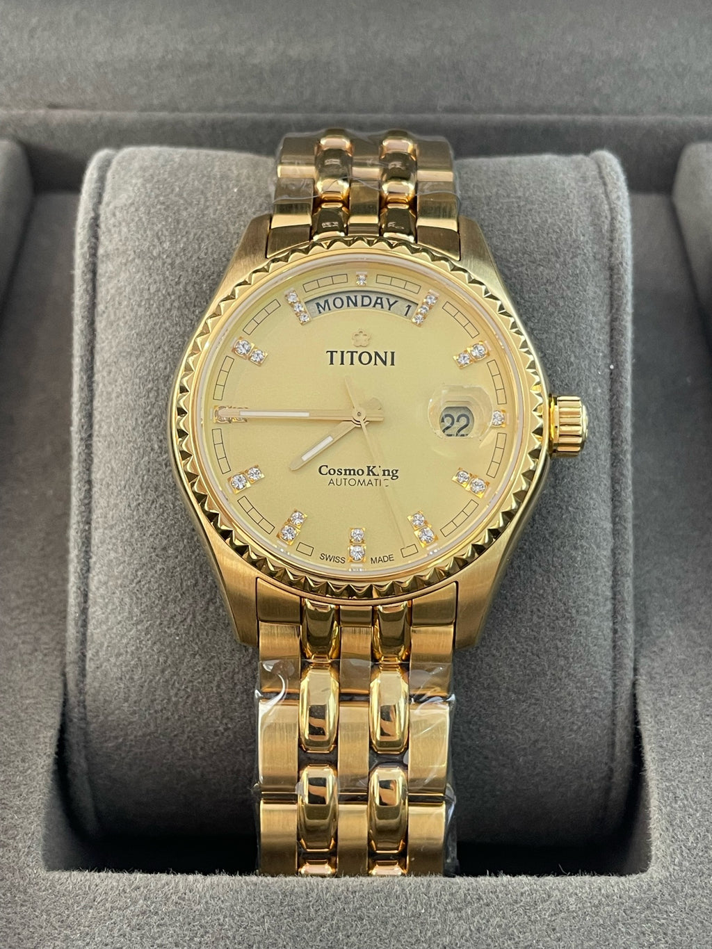 Longines Gold Automatic (self-winding) watch