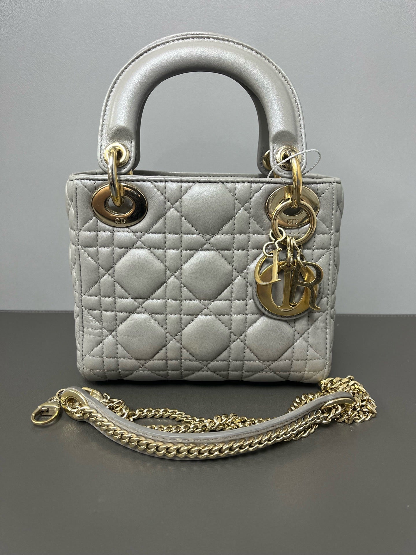 Dior Leather Gray