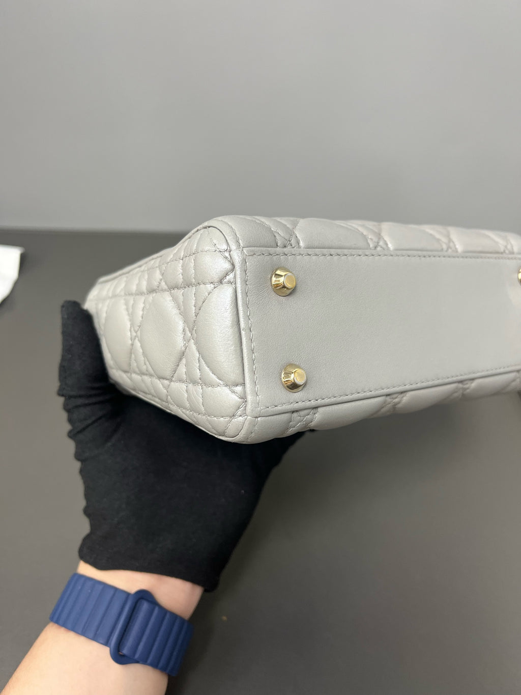 Dior Leather Gray