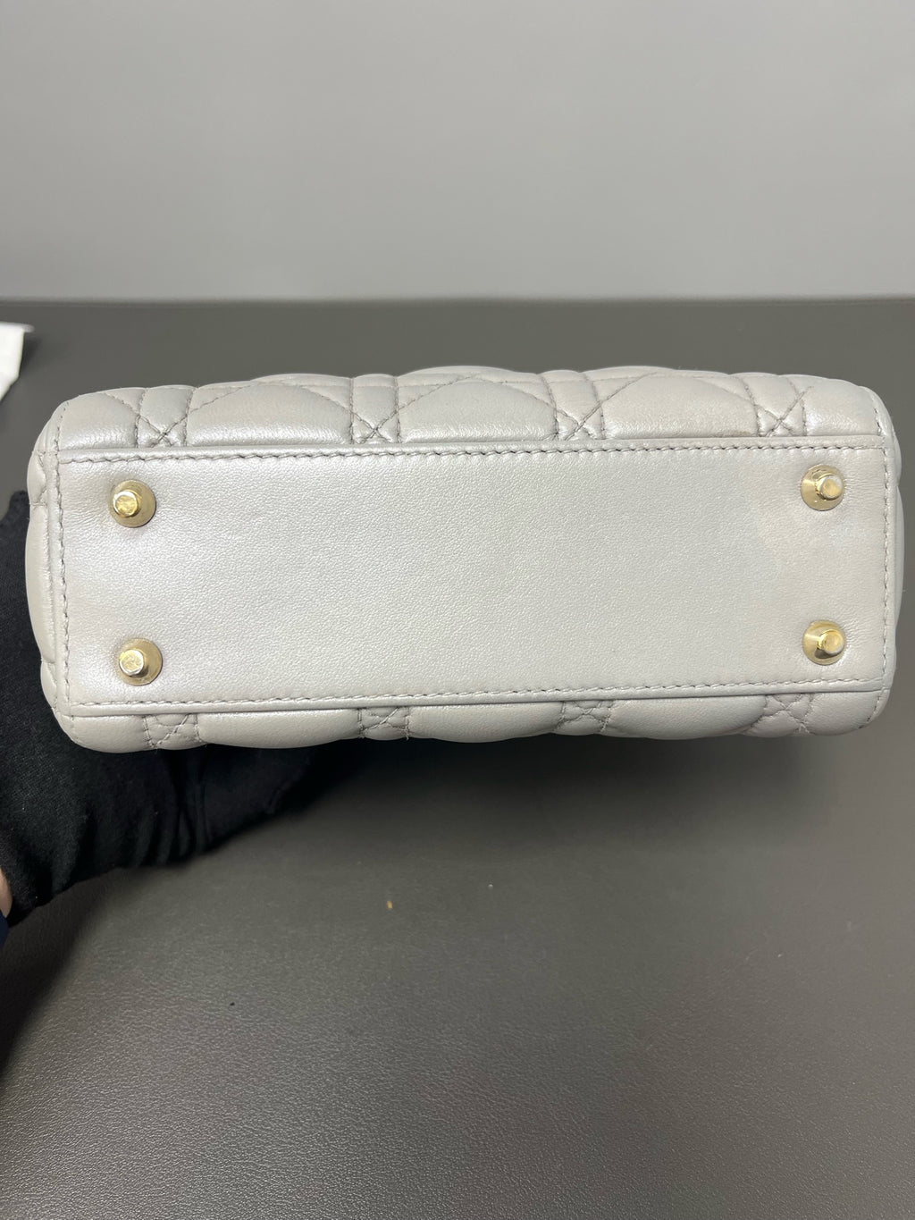 Dior Leather Gray