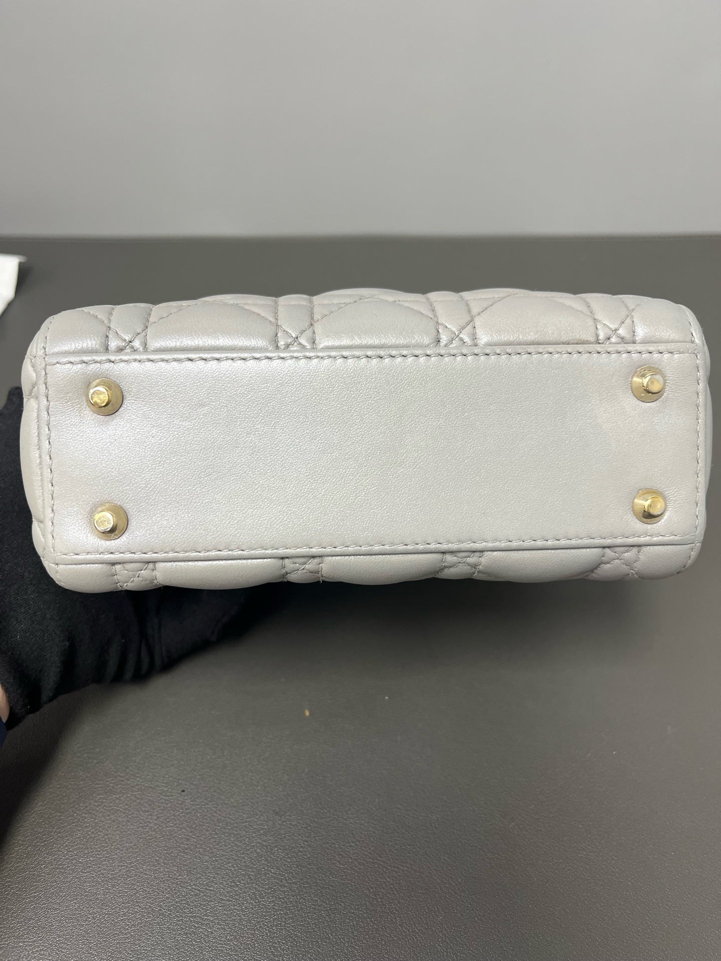 Dior Leather Gray