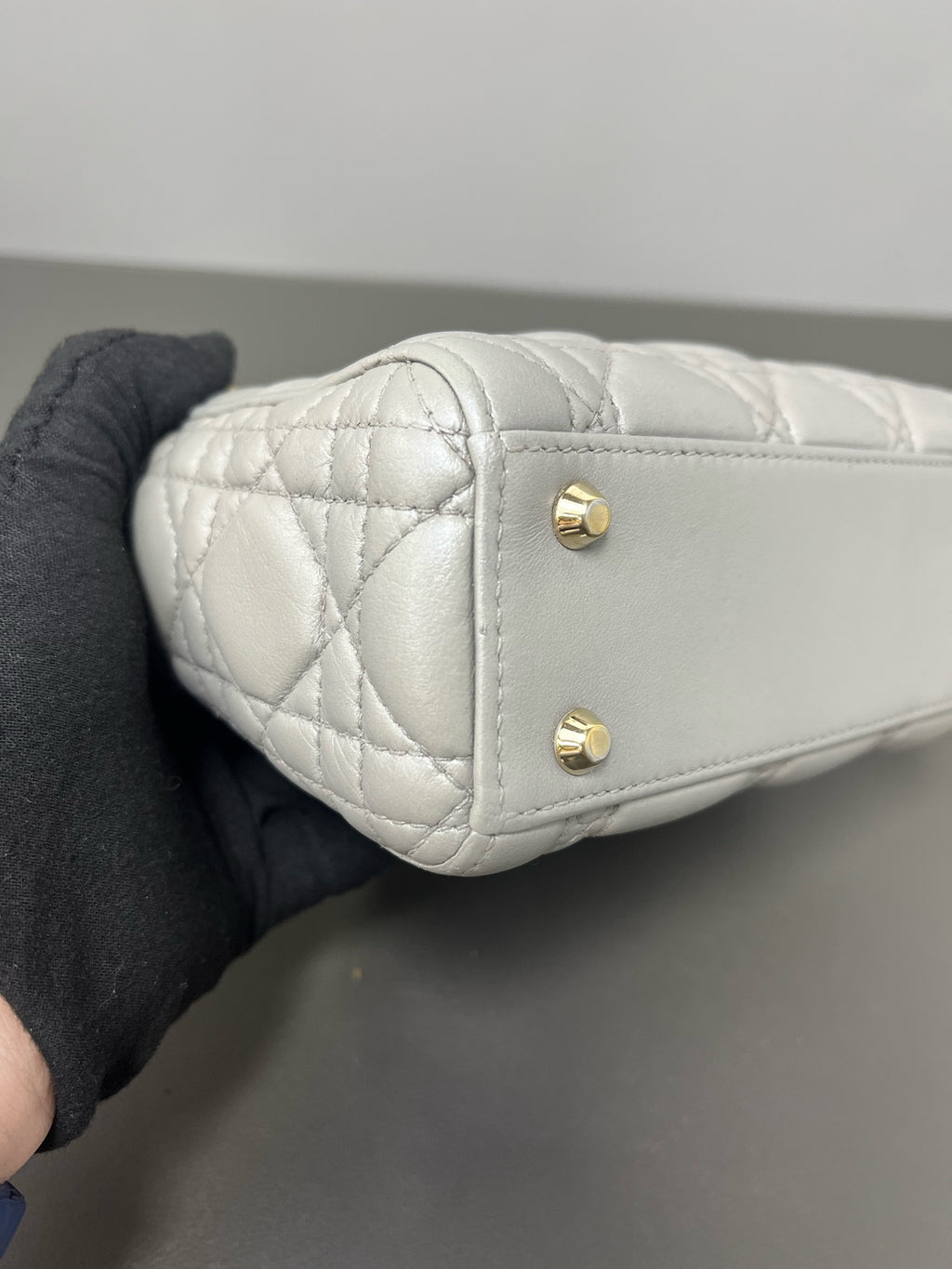 Dior Leather Gray