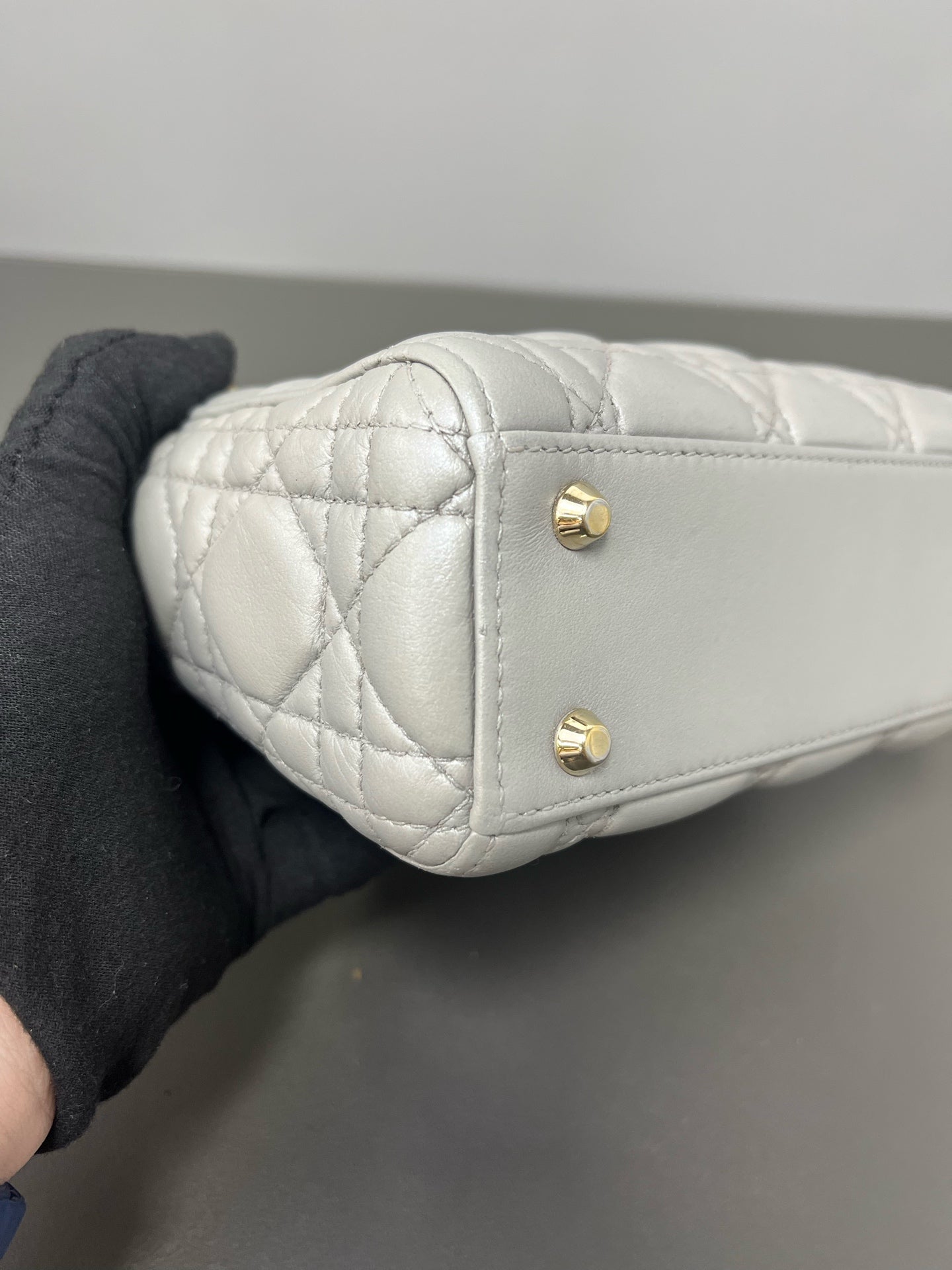 Dior Leather Gray