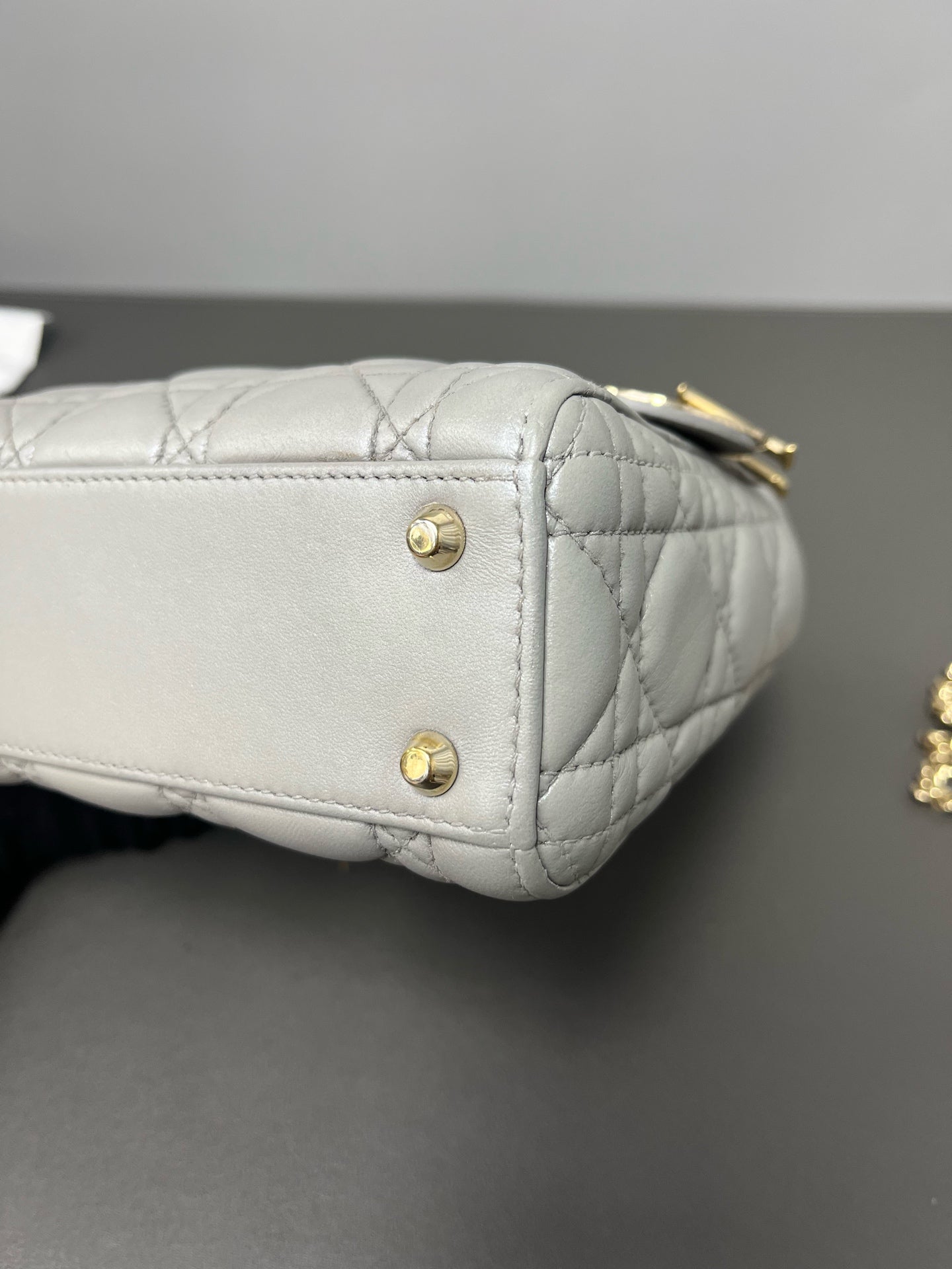 Dior Leather Gray