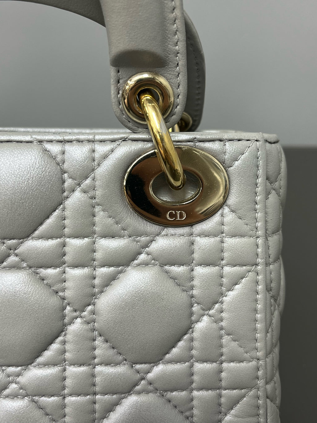 Dior Leather Gray
