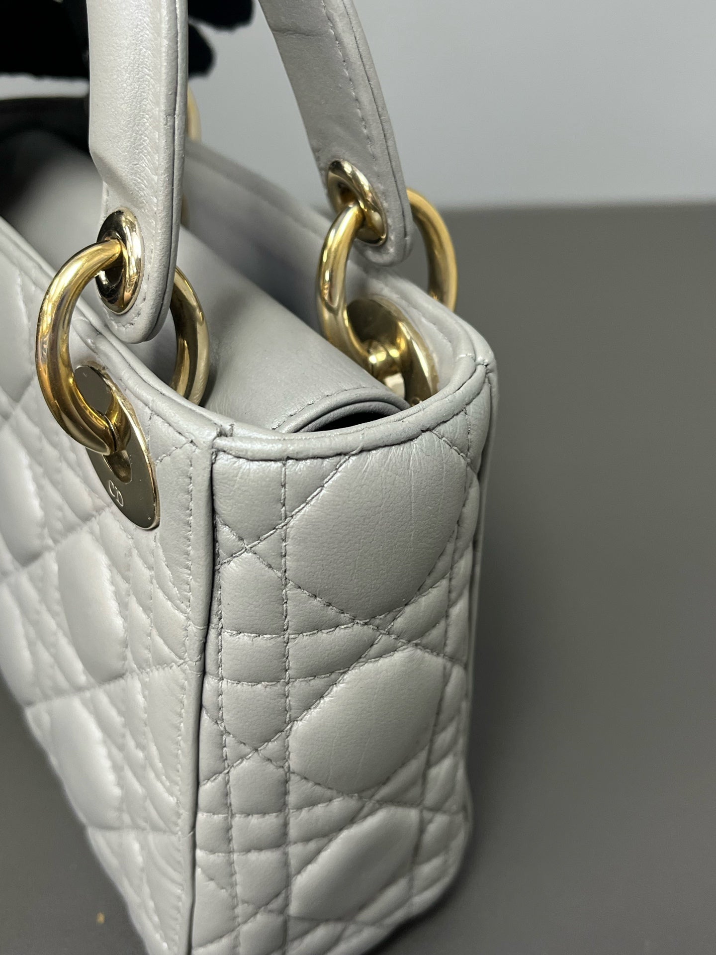 Dior Leather Gray