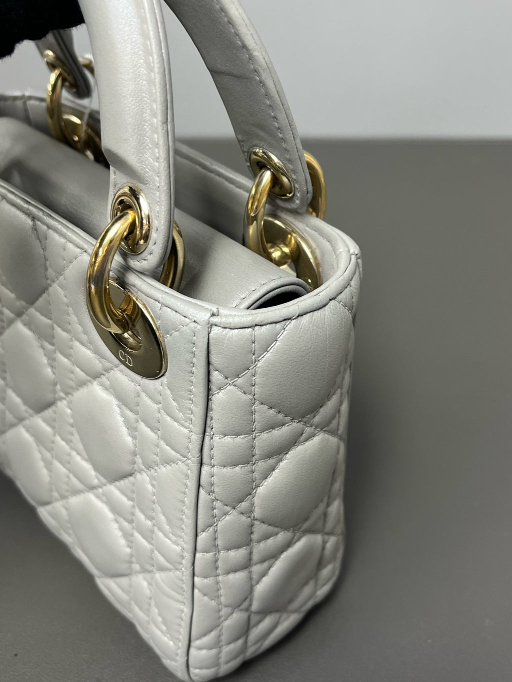 Dior Leather Gray