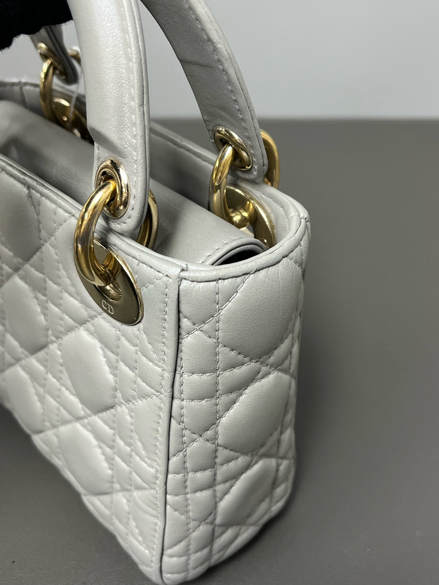 Dior Leather Gray