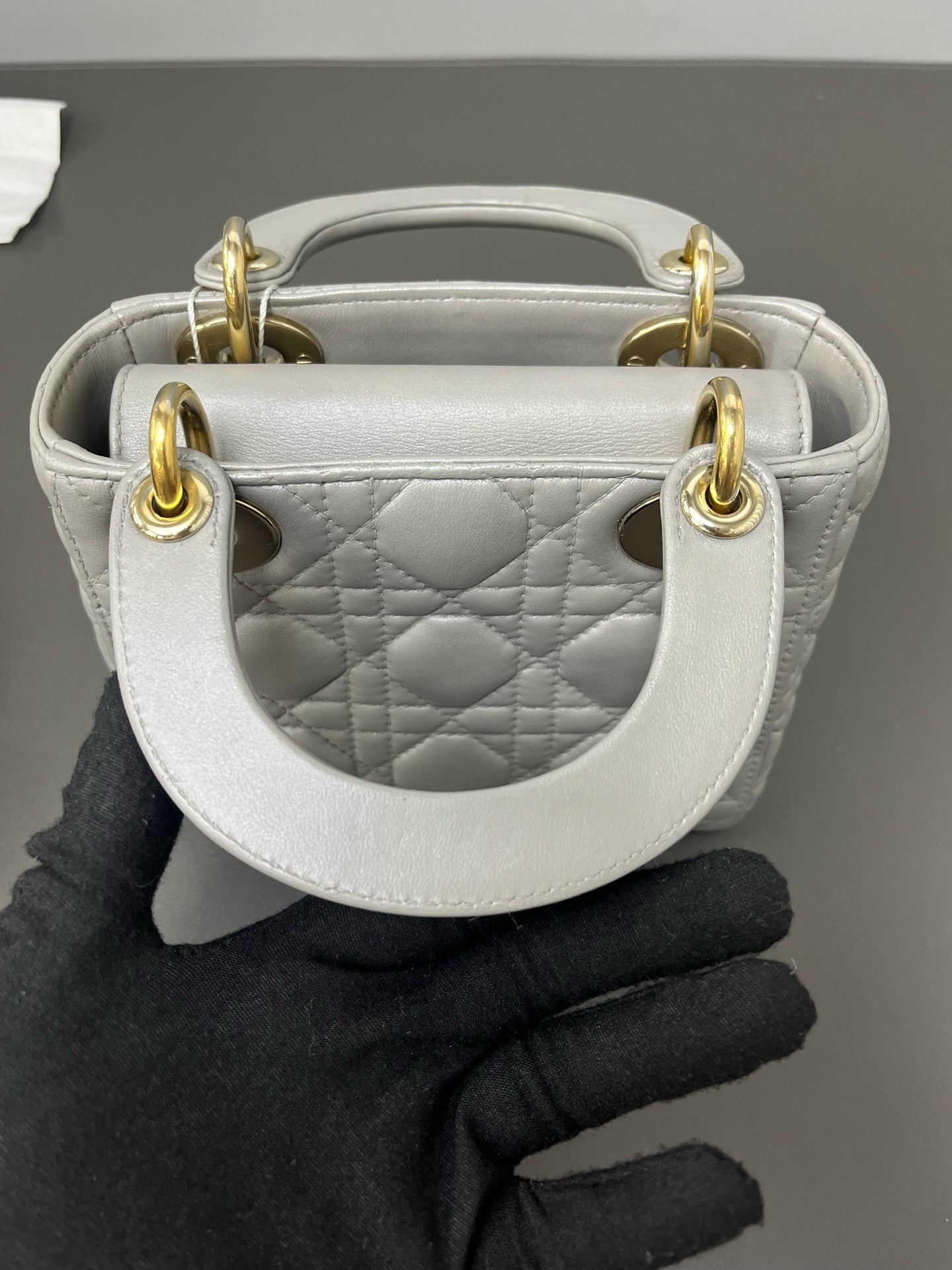 Dior Leather Gray
