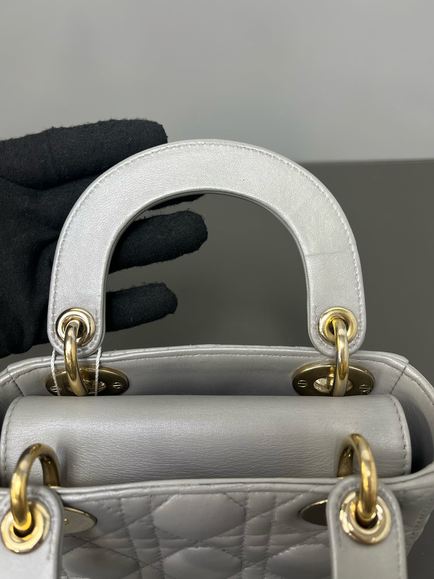 Dior Leather Gray