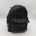 MCM Canvas Black Backpack