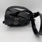 MCM Canvas Black Backpack