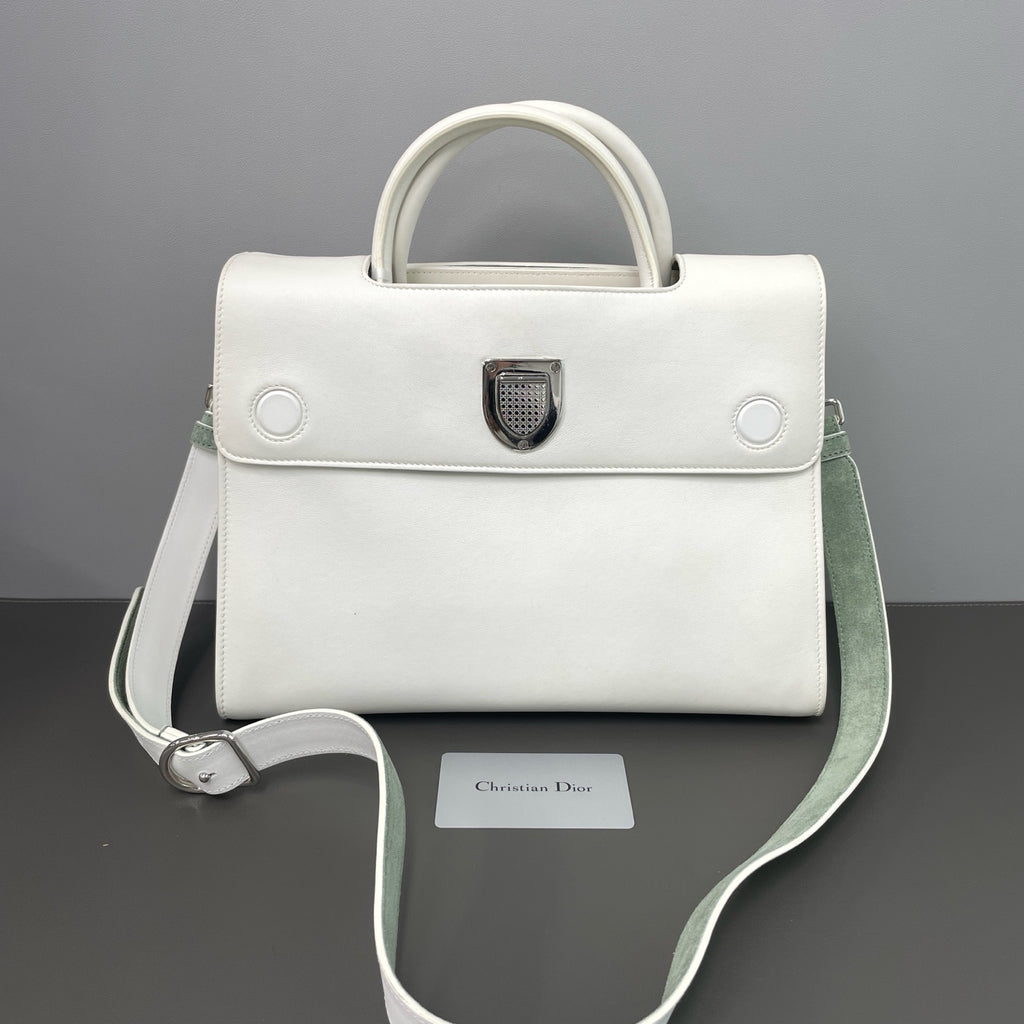 Dior White Shoulder Bag