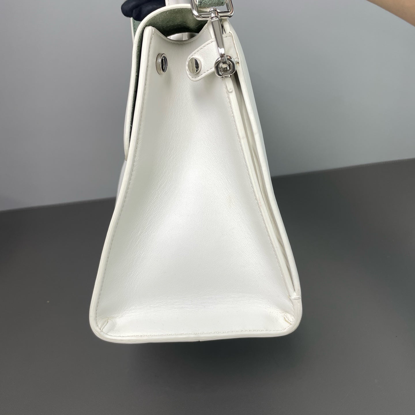Dior White Shoulder Bag