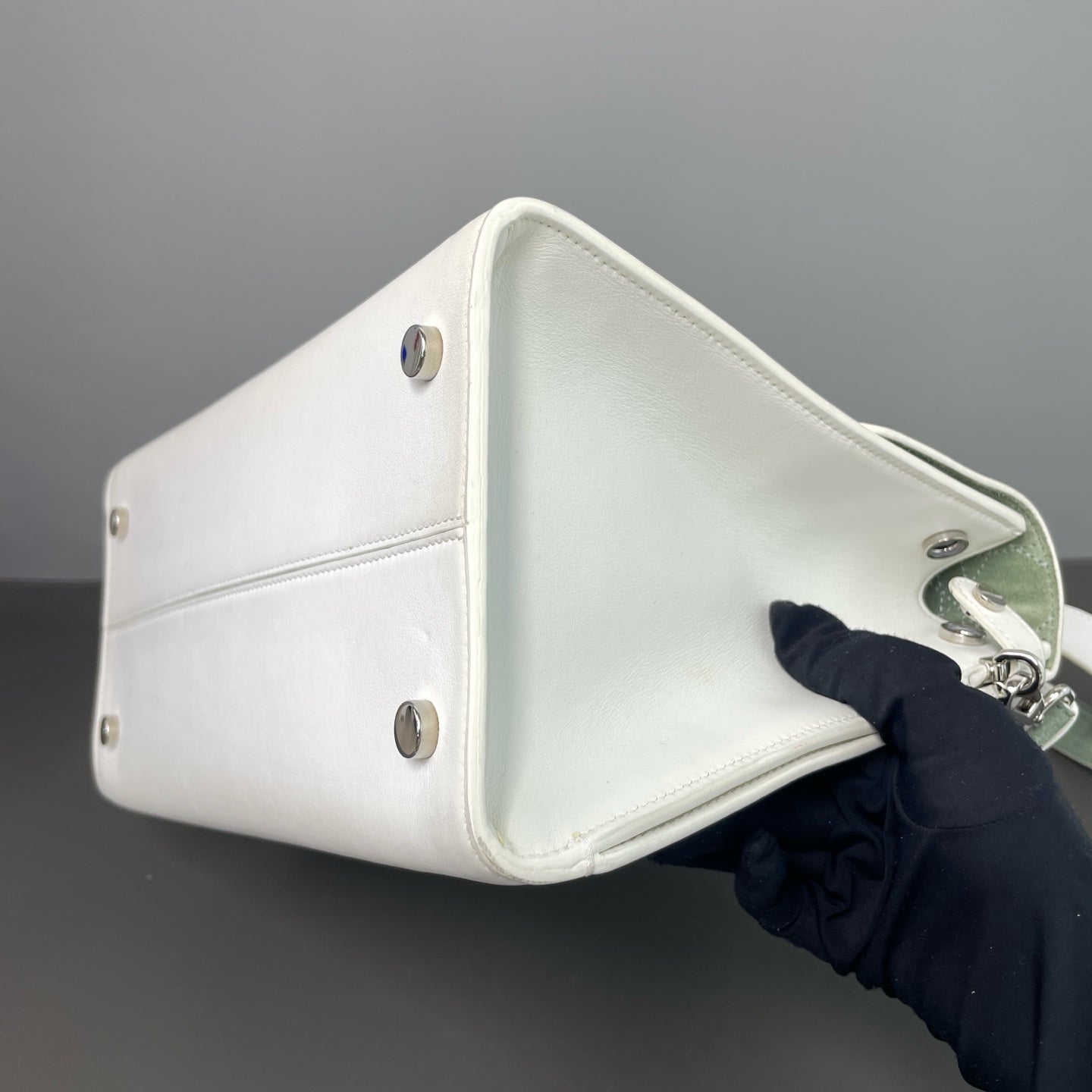 Dior White Shoulder Bag