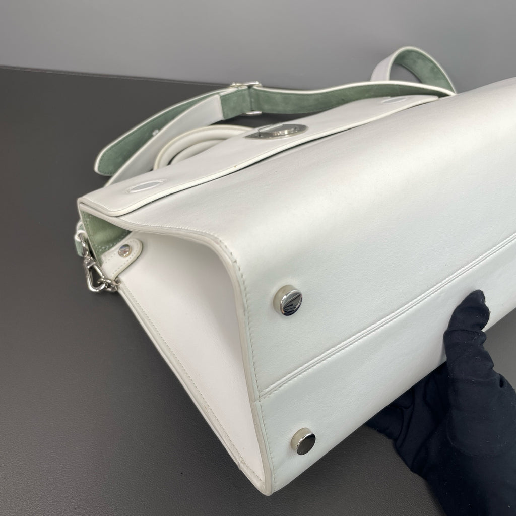 Dior White Shoulder Bag