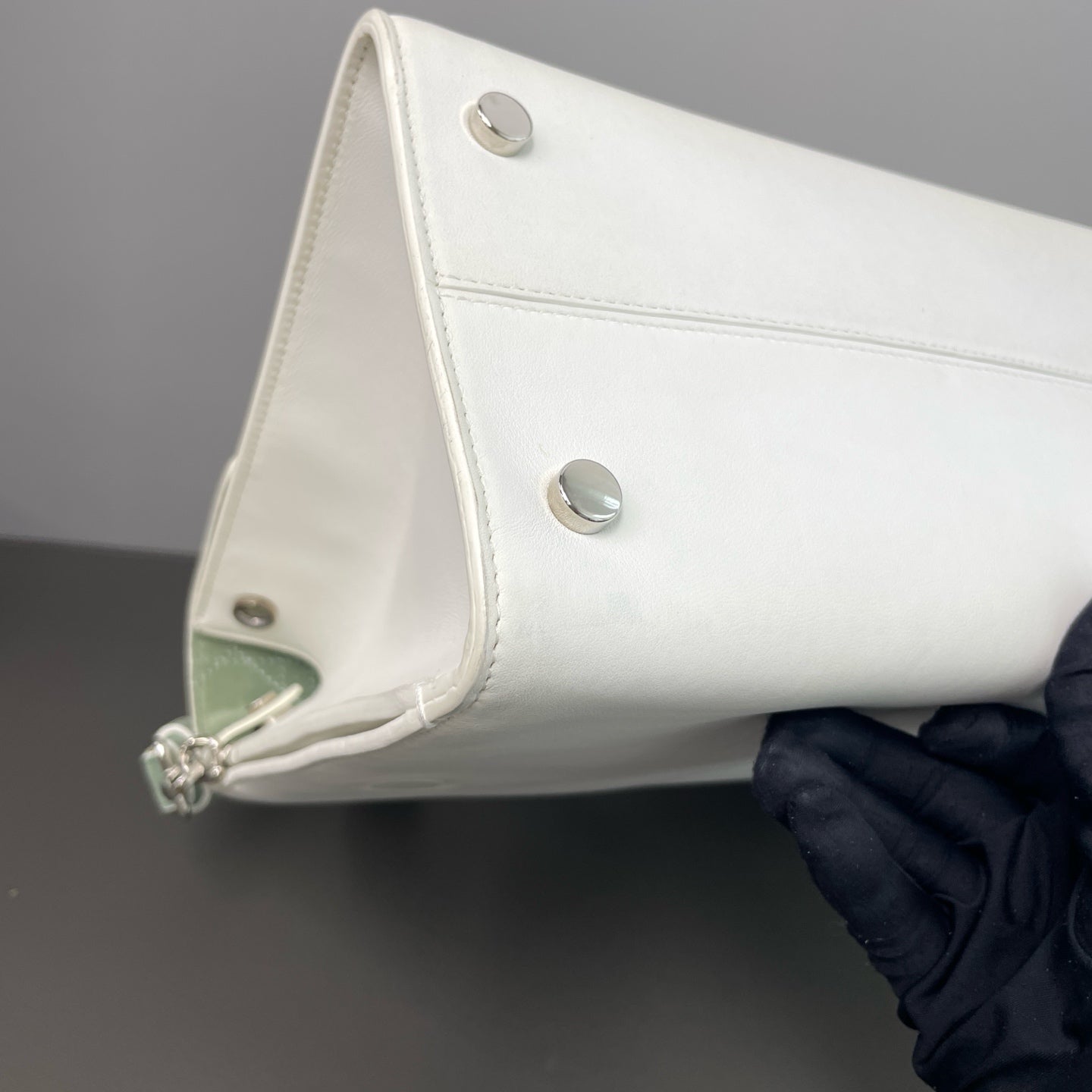 Dior White Shoulder Bag