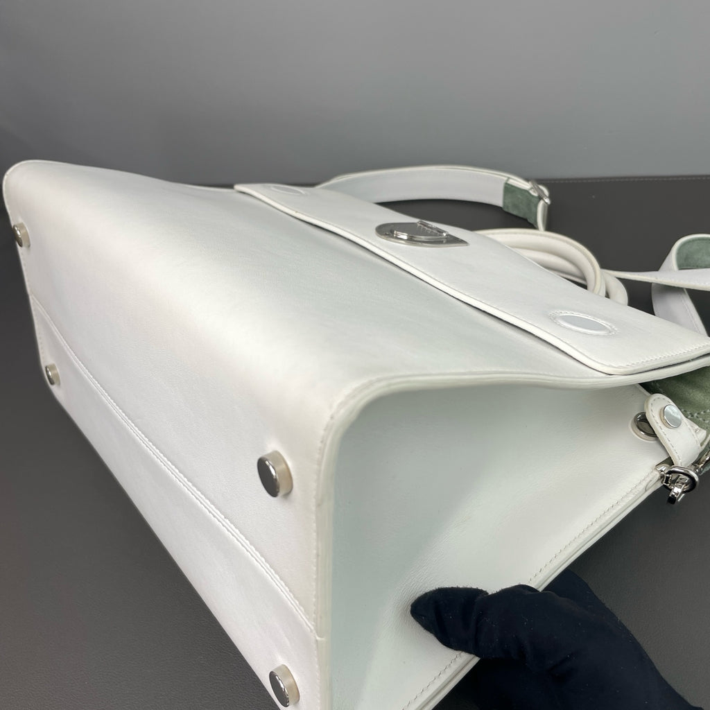 Dior White Shoulder Bag