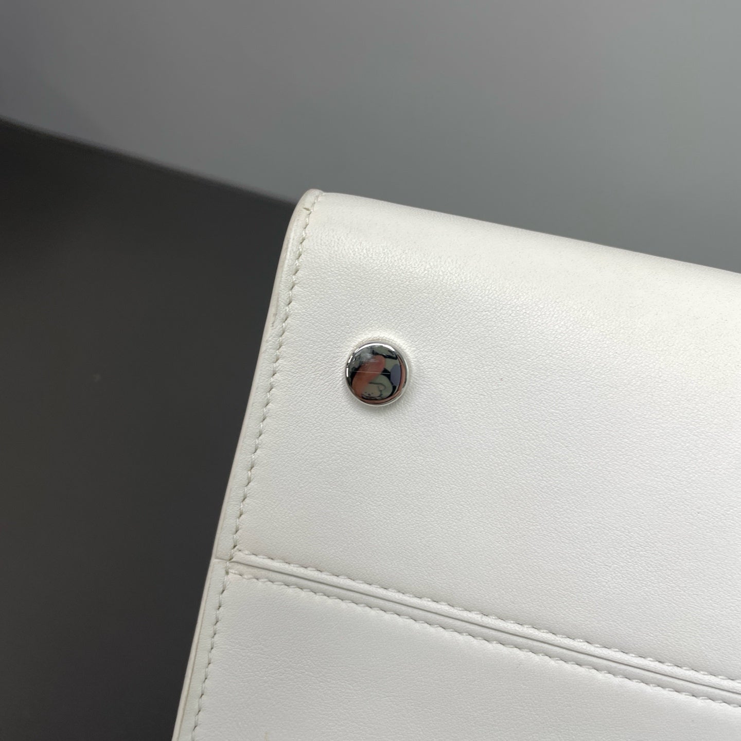Dior White Shoulder Bag