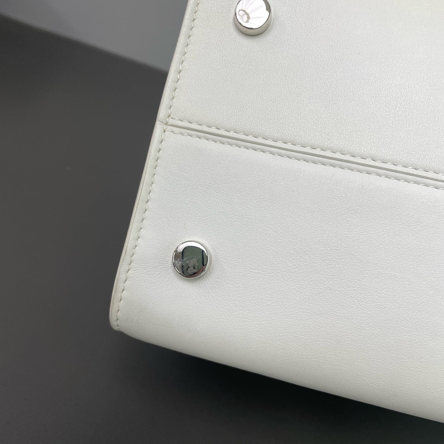 Dior White Shoulder Bag