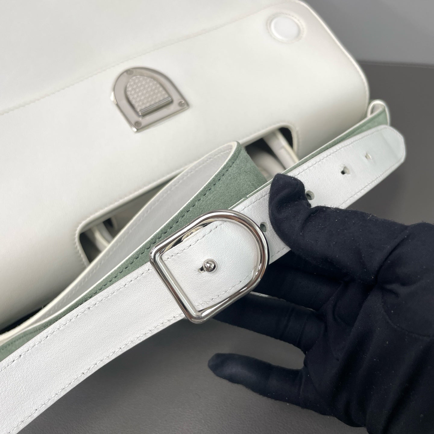 Dior White Shoulder Bag