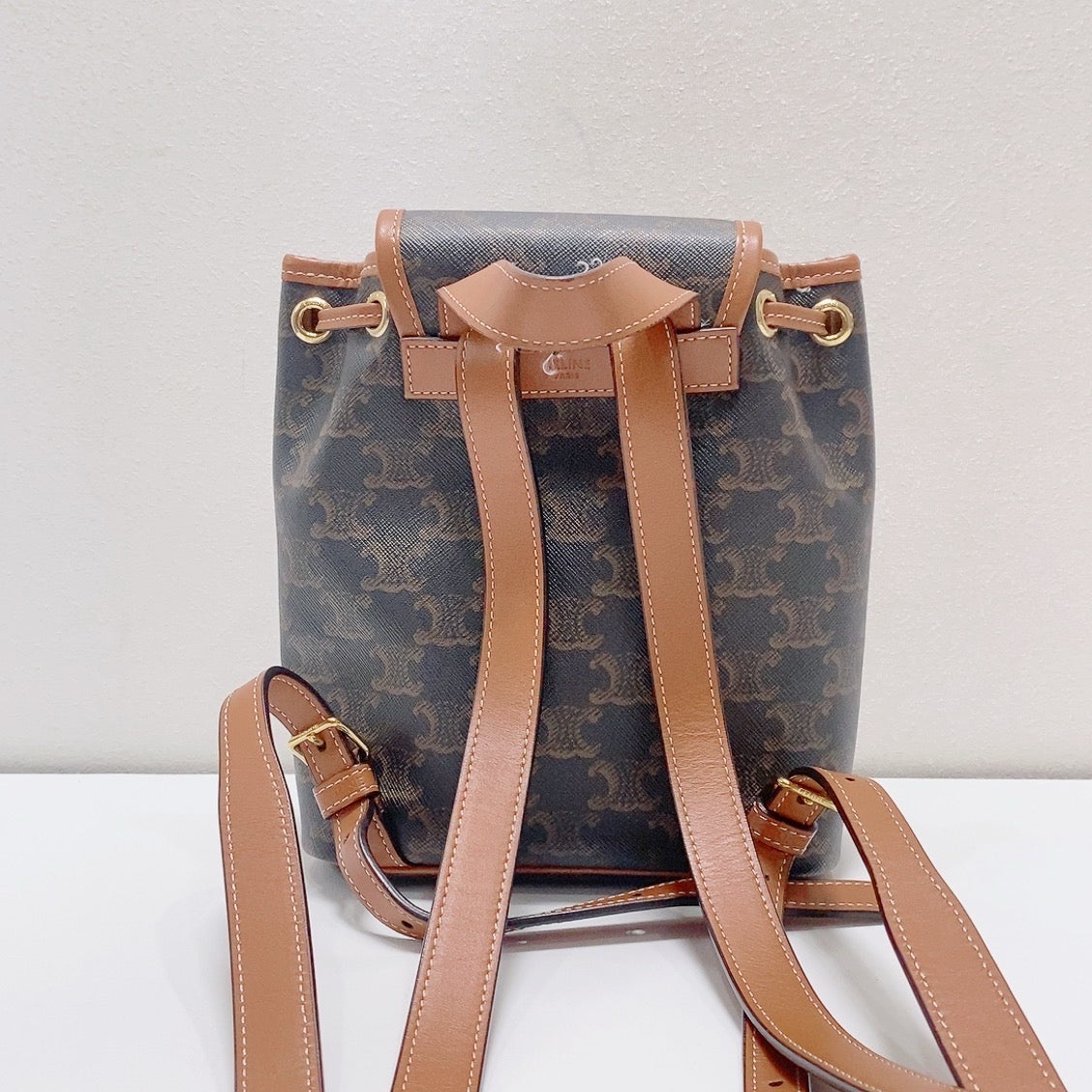 Celine Brown Backpack