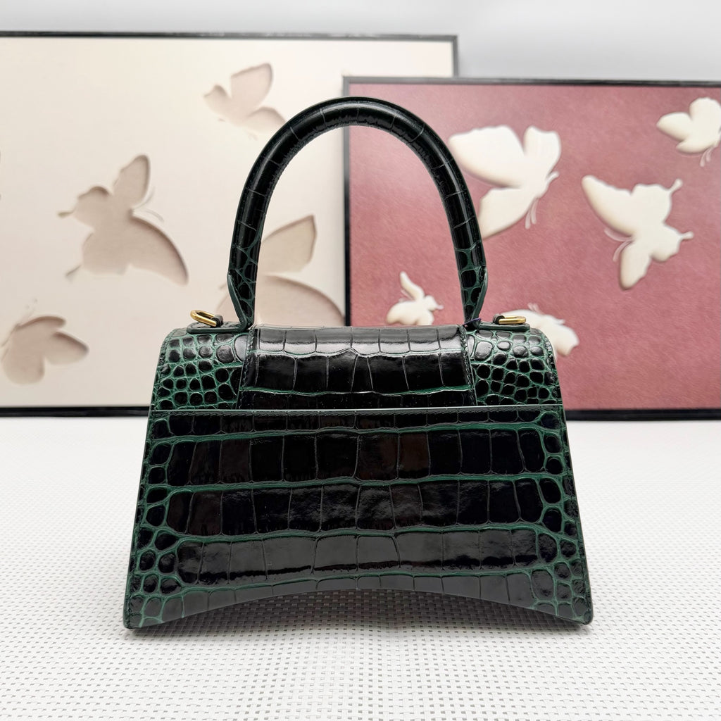 Balenciaga Leather Green Crossbody