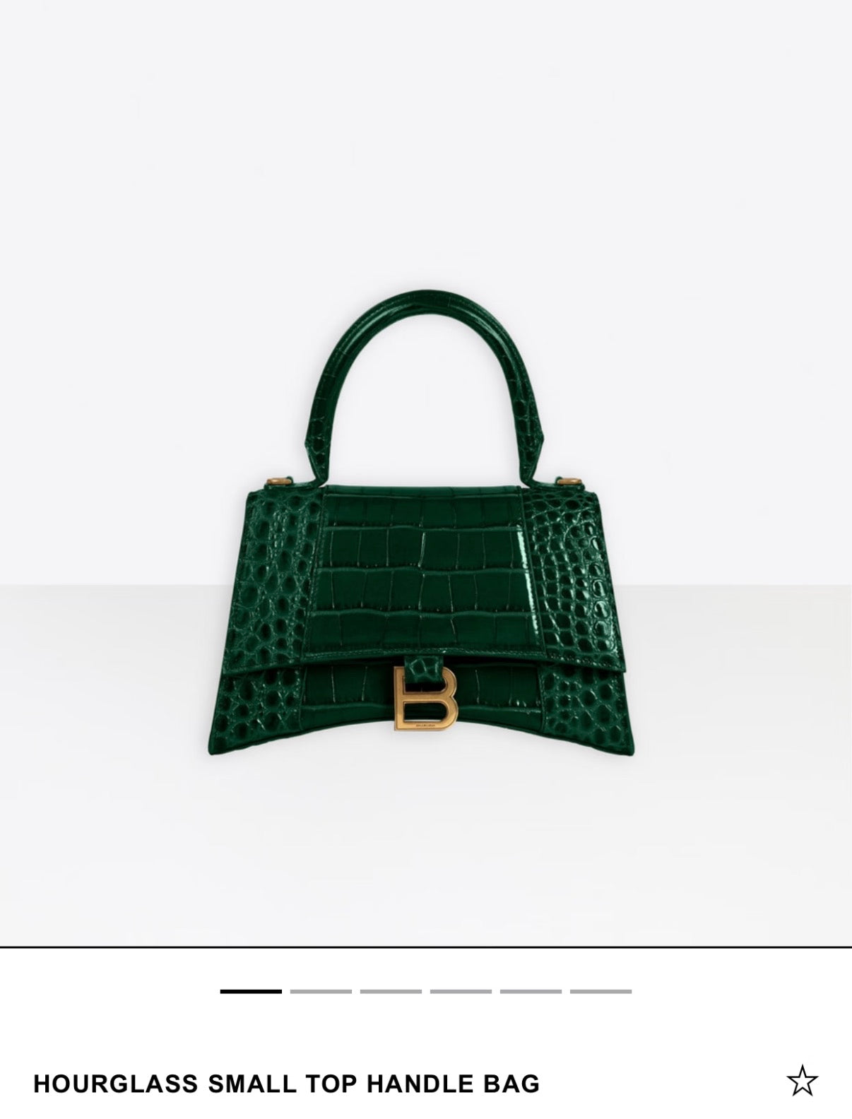Balenciaga Leather Green Crossbody
