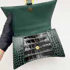 Balenciaga Leather Green Crossbody