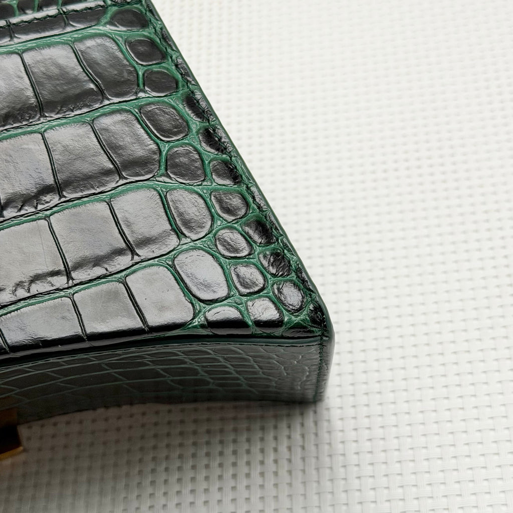 Balenciaga Leather Green Crossbody
