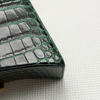 Balenciaga Leather Green Crossbody