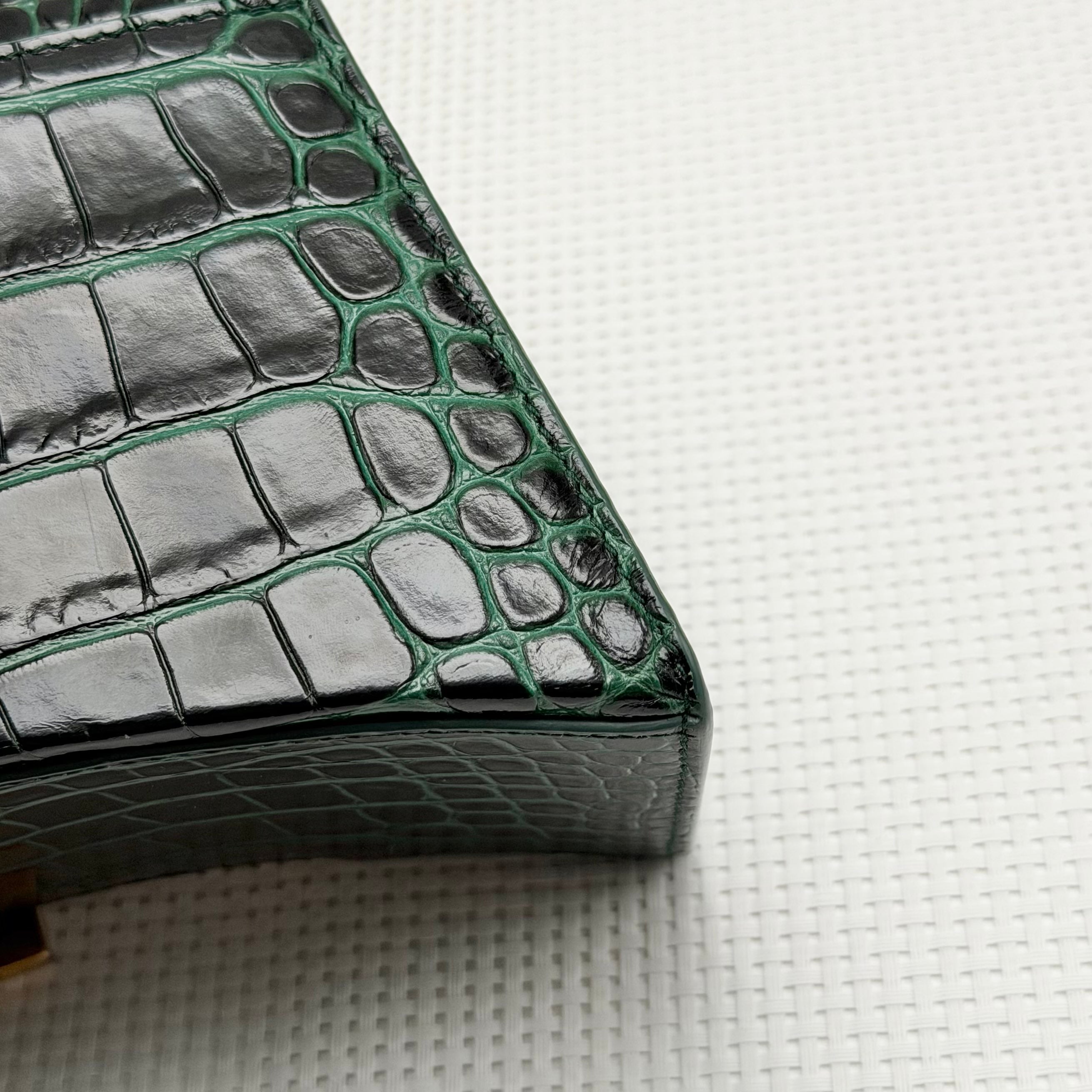 Balenciaga Leather Green Crossbody
