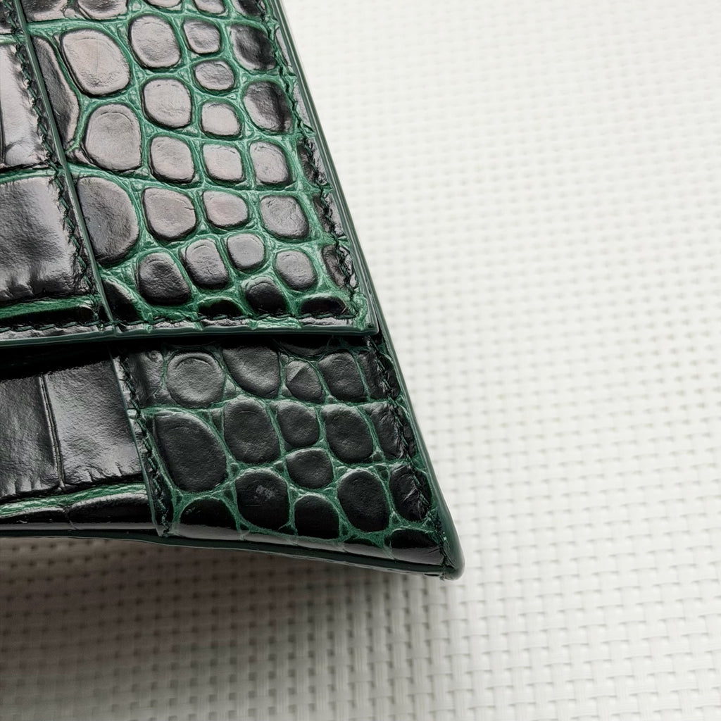 Balenciaga Leather Green Crossbody