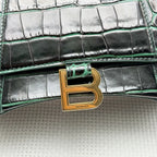 Balenciaga Leather Green Crossbody