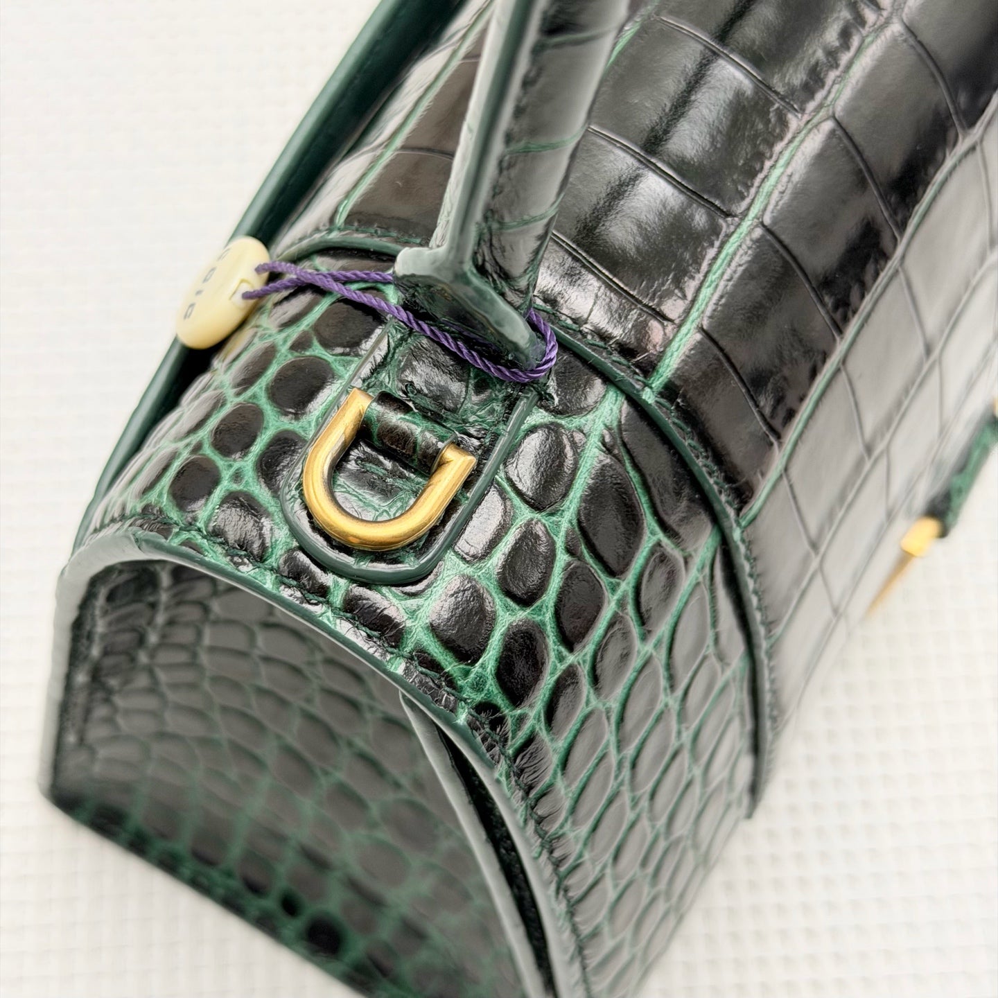 Balenciaga Leather Green Crossbody