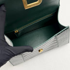 Balenciaga Leather Green Crossbody
