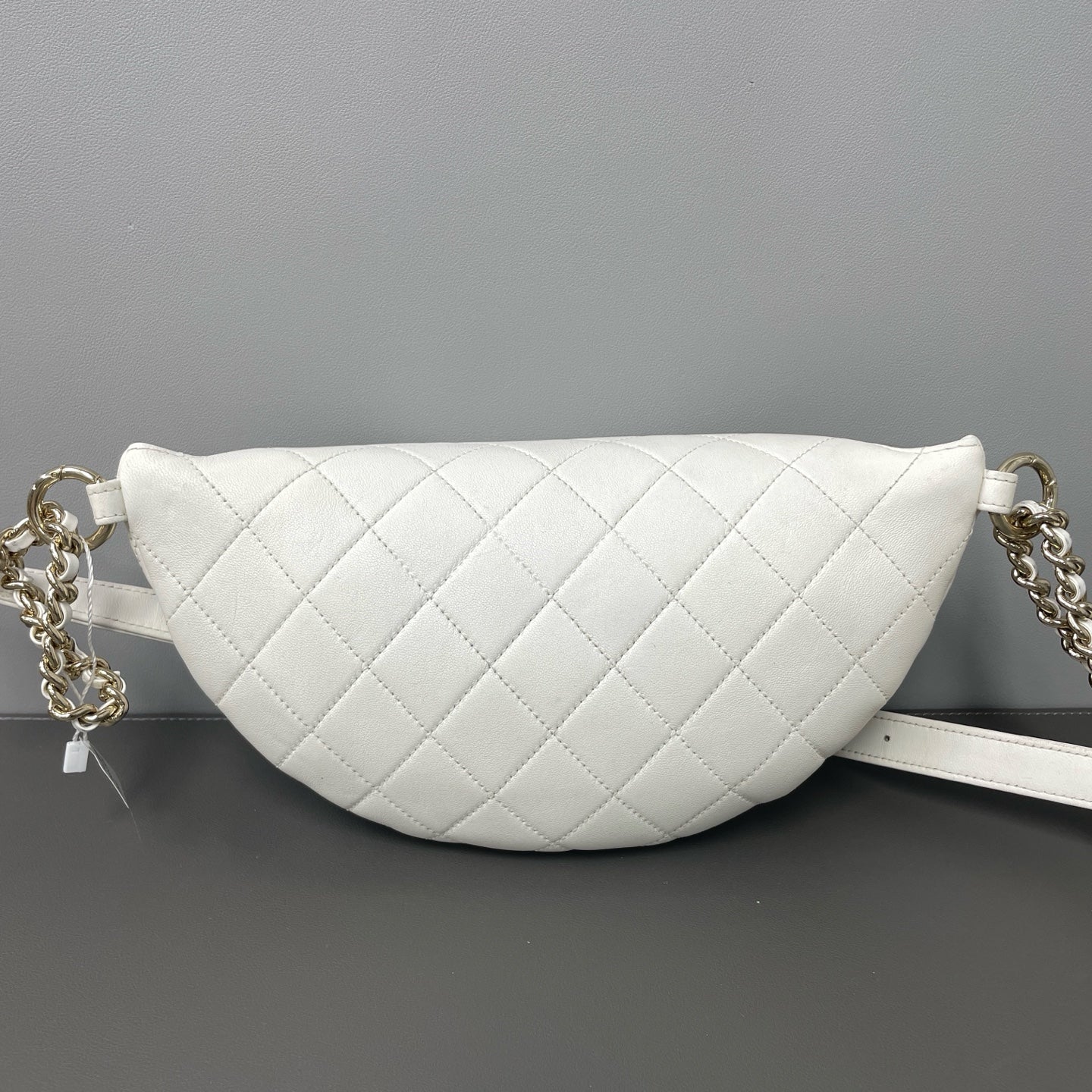 Chanel White Belt Bag & Fanny Pack